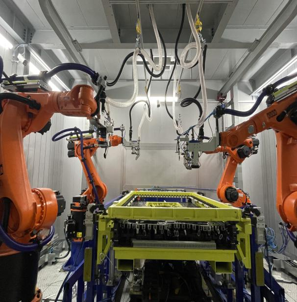 Power Battery Box Cover Coating Laser Cleaning Equipment