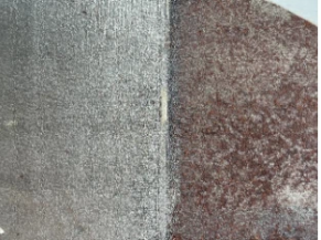 Rust removal of steel plate Rust removal of steel plate